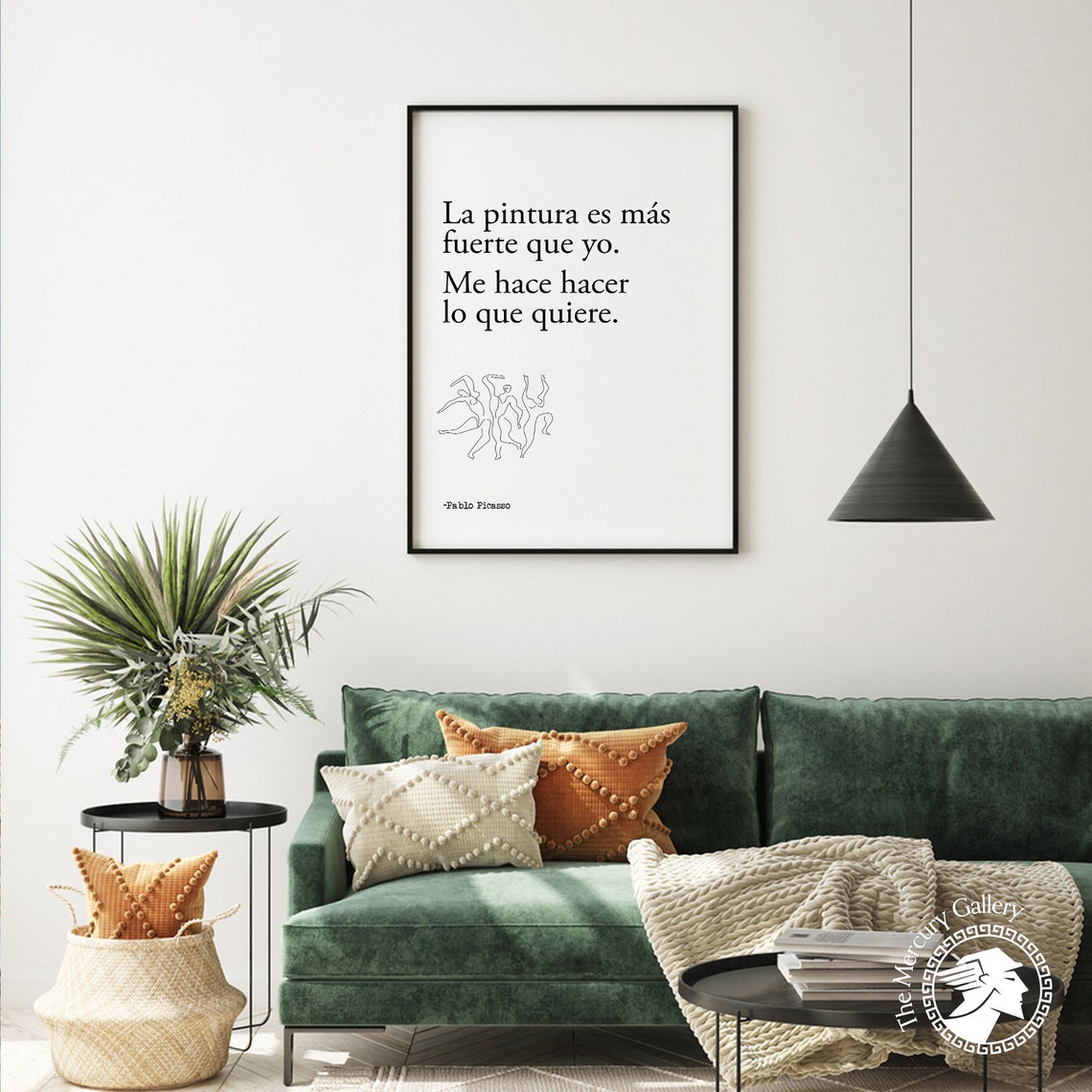 Inspirational Quotes Wall Art Picasso Poster Print Three Dancers Typography Poster Unique Wall Art Modern Art Home Decor - Image 4