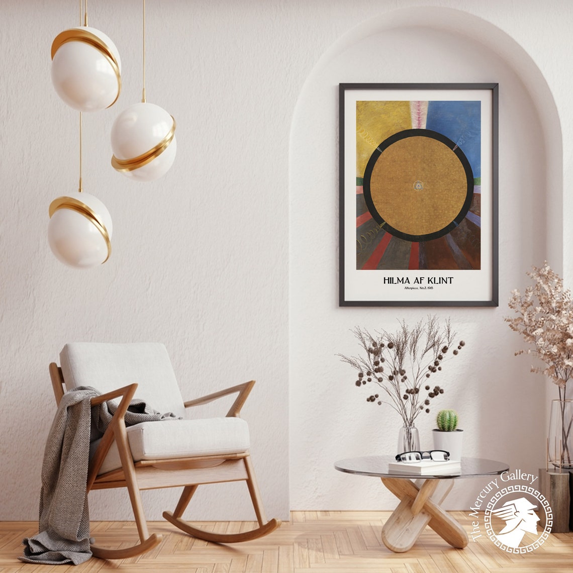 Hilma Af Klint Poster Abstract Colorful Wall Art Scandinavian Room Decor Housewarming Wall Art - Image 6