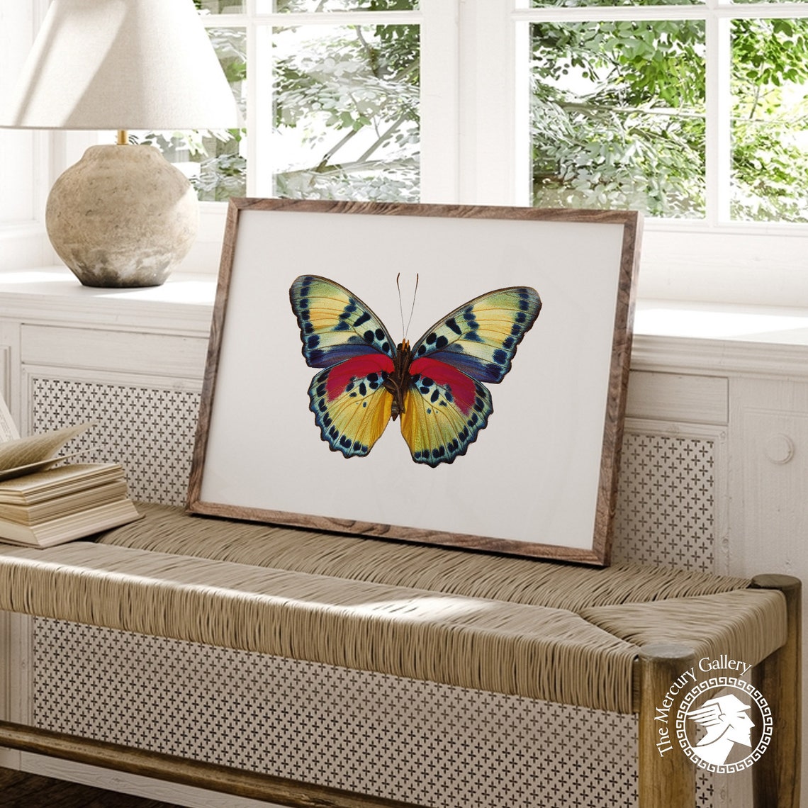 Vintage Butterfly Print Girls Room Prints Butterfly Home Decor - Image 4