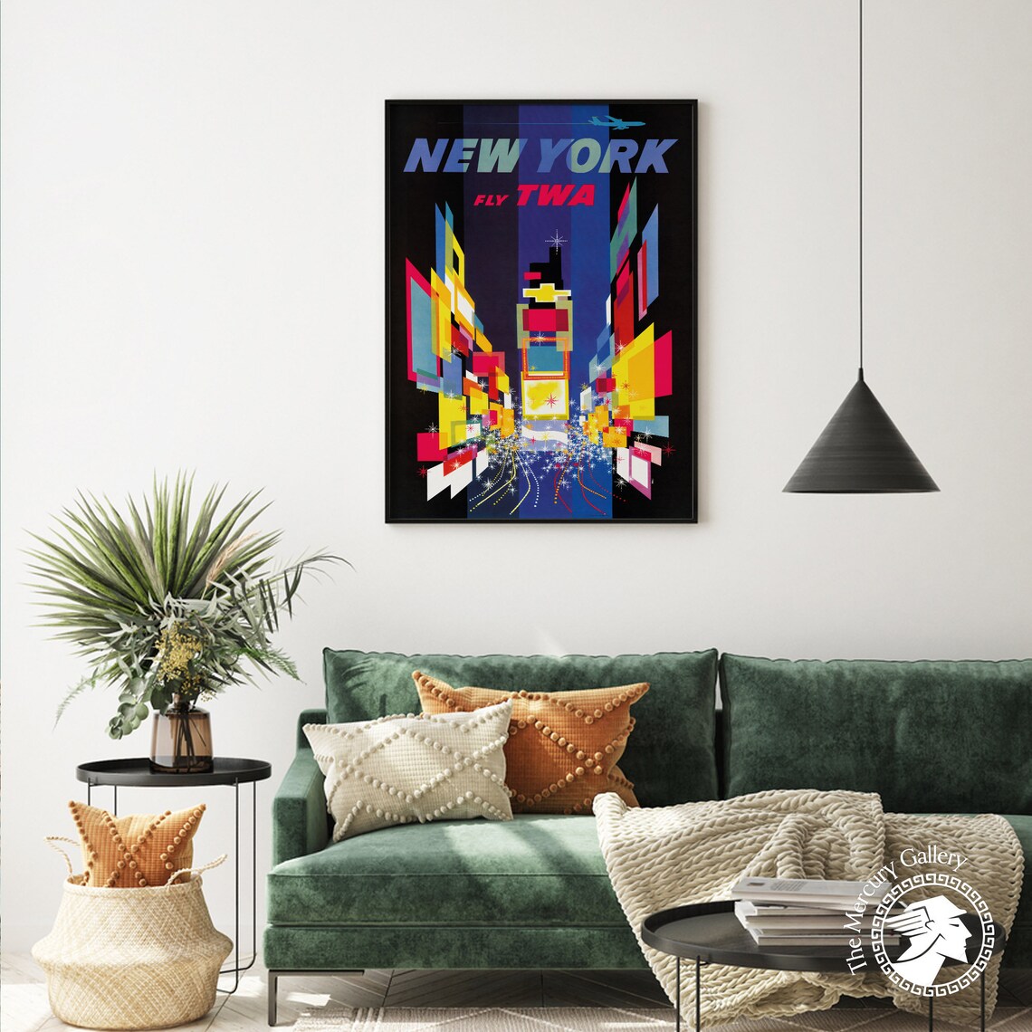 New York Vintage Travel Poster, Travel Poster - Image 4
