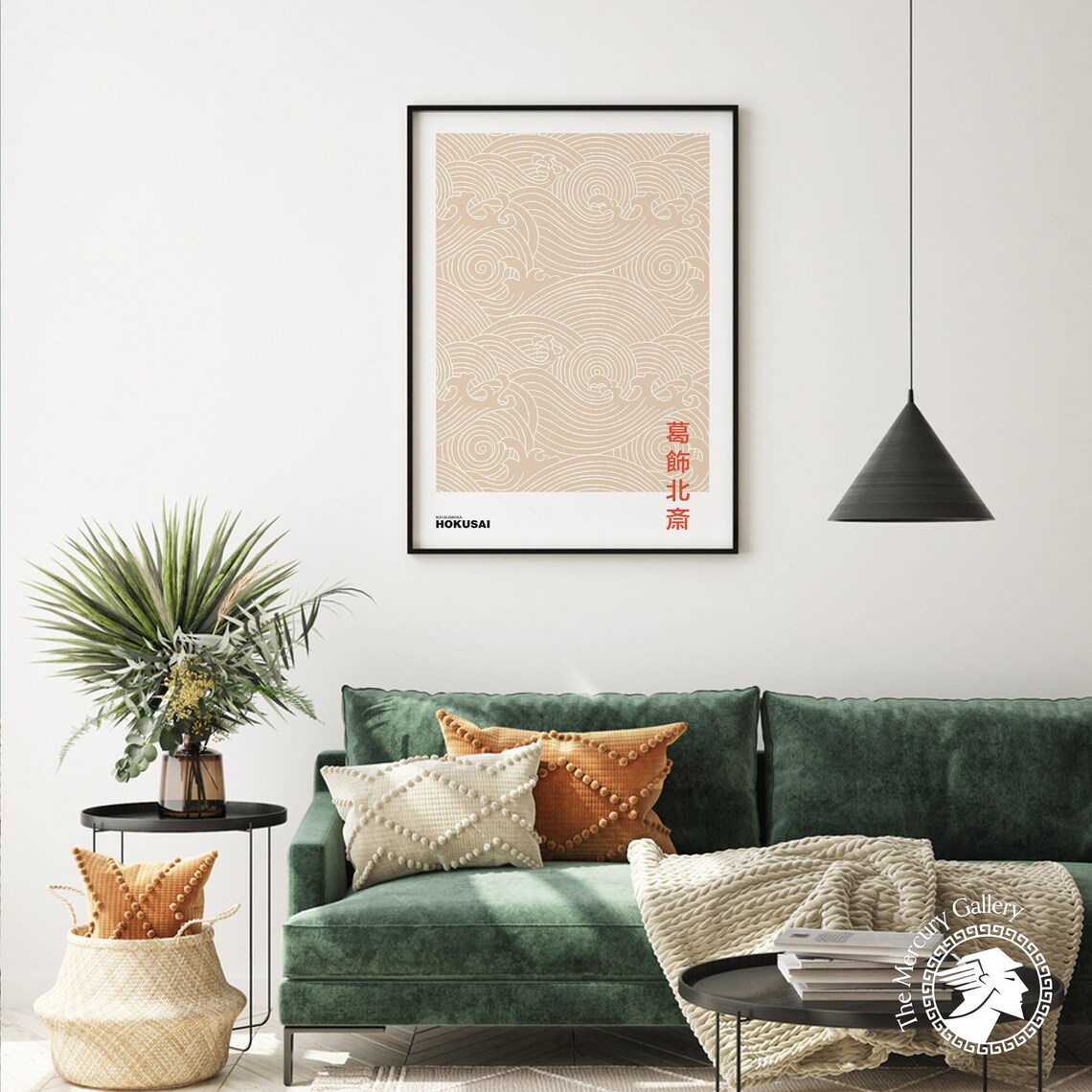 Hokusai Waves Vintage Japanese Art Print - Image 4