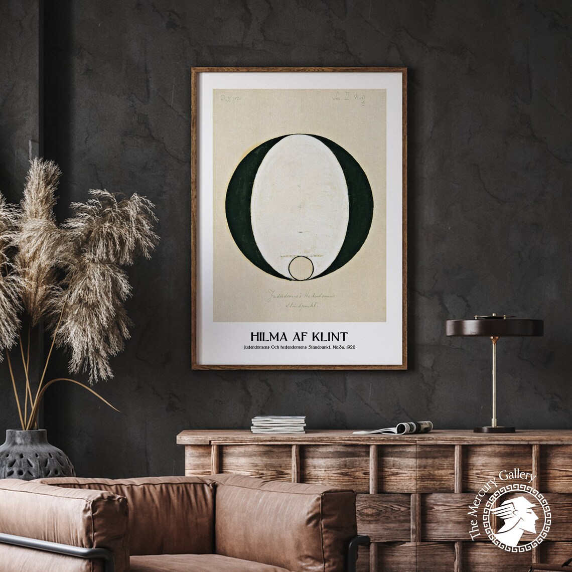 Hilma Af Klint Vintage Exhibition Art Print - Image 2