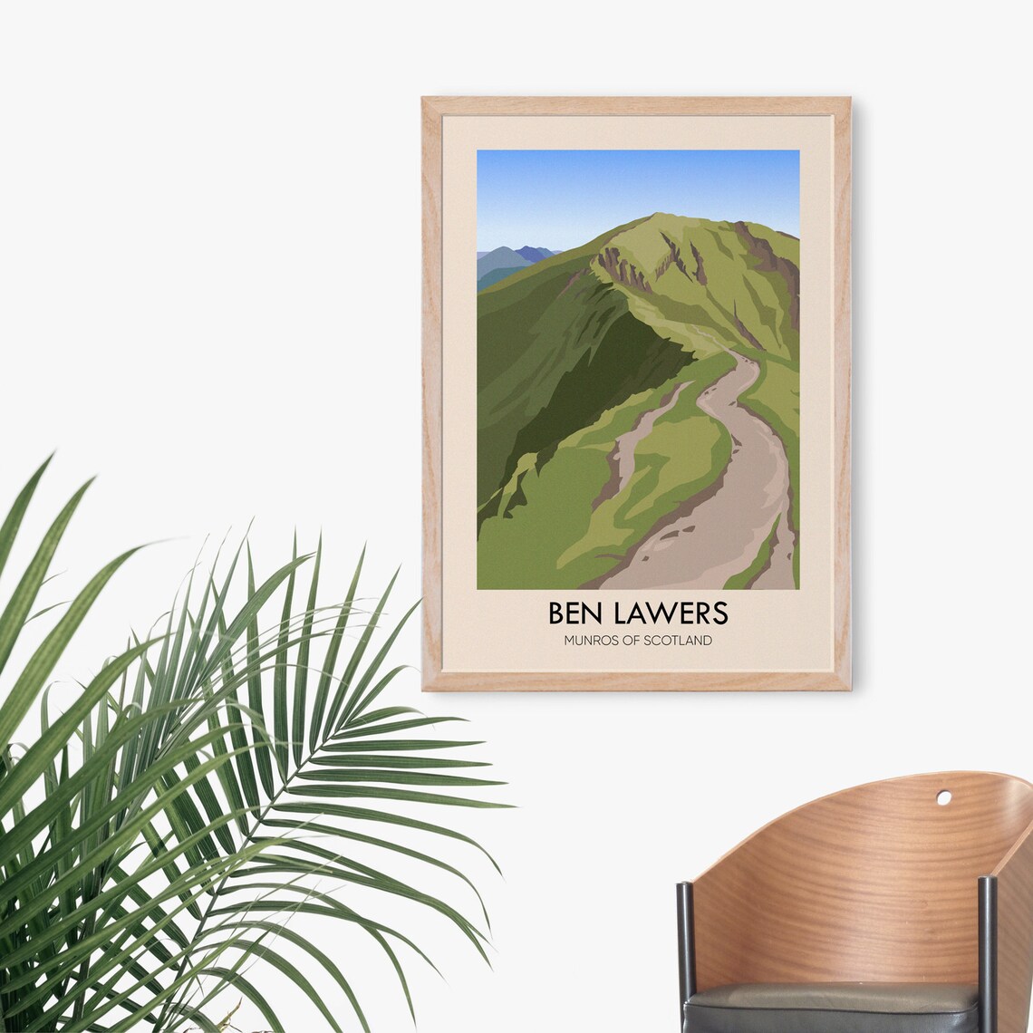 Ben Lawers Vintage Travel Poster, Scottish Highlands - Image 3