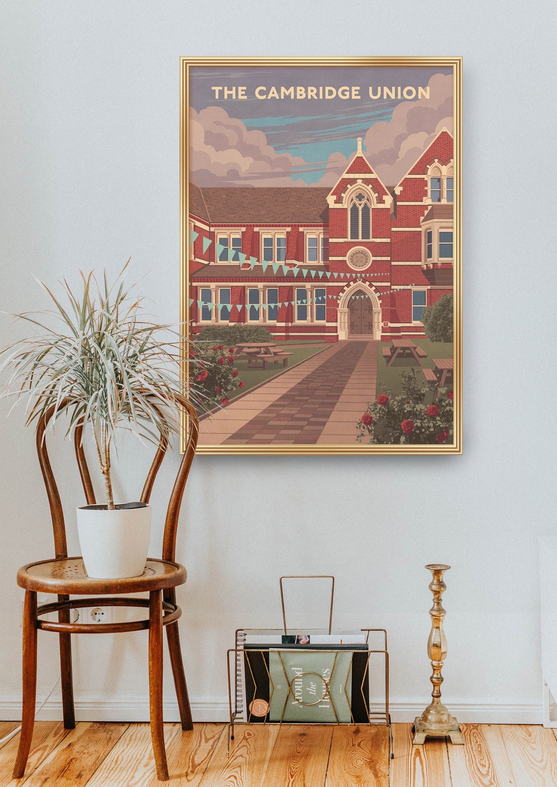 The Cambridge Union Debating Society Red Brick Building Poster - Image 2
