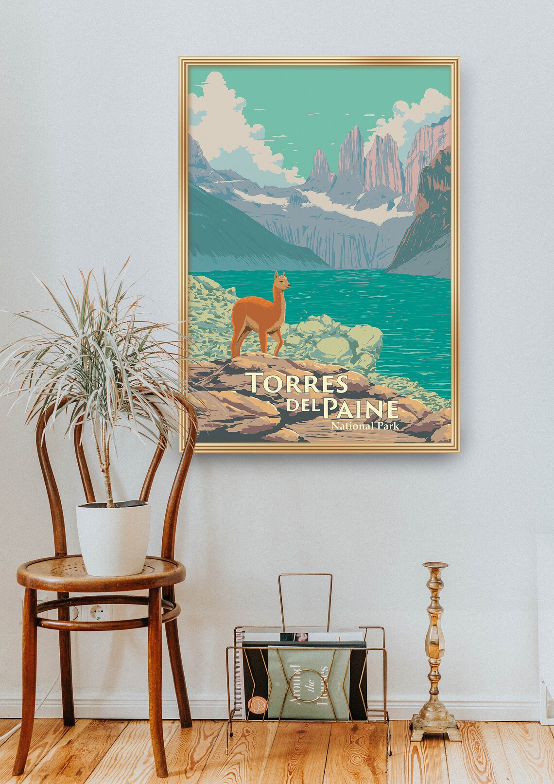 Torres Del Paine National Park Travel Poster - Image 2