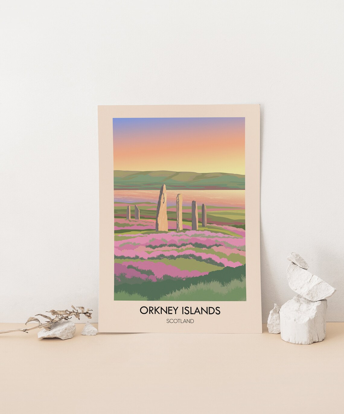 Orkney Islands Vintage Travel Poster, Scotland - Image 4