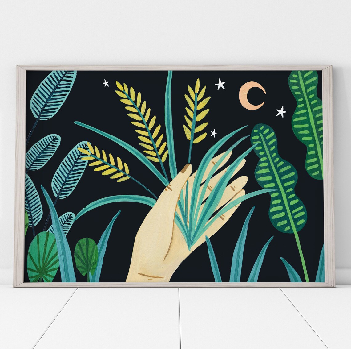 Virgo Zodiac Horoscope Constellation Art Print - Image 3