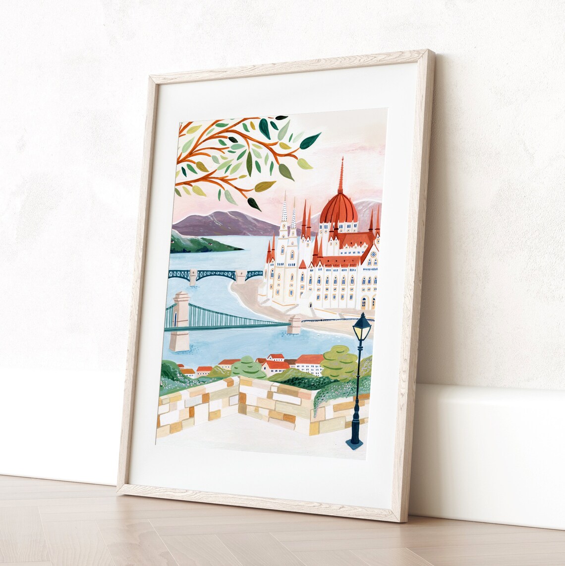 Budapest Travel Gift Home Decor Poster - Image 3