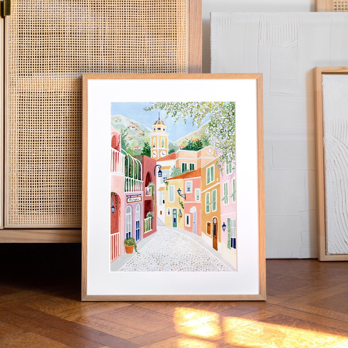 Villefranche Sur Mer Travel Poster, South of France - Image 4