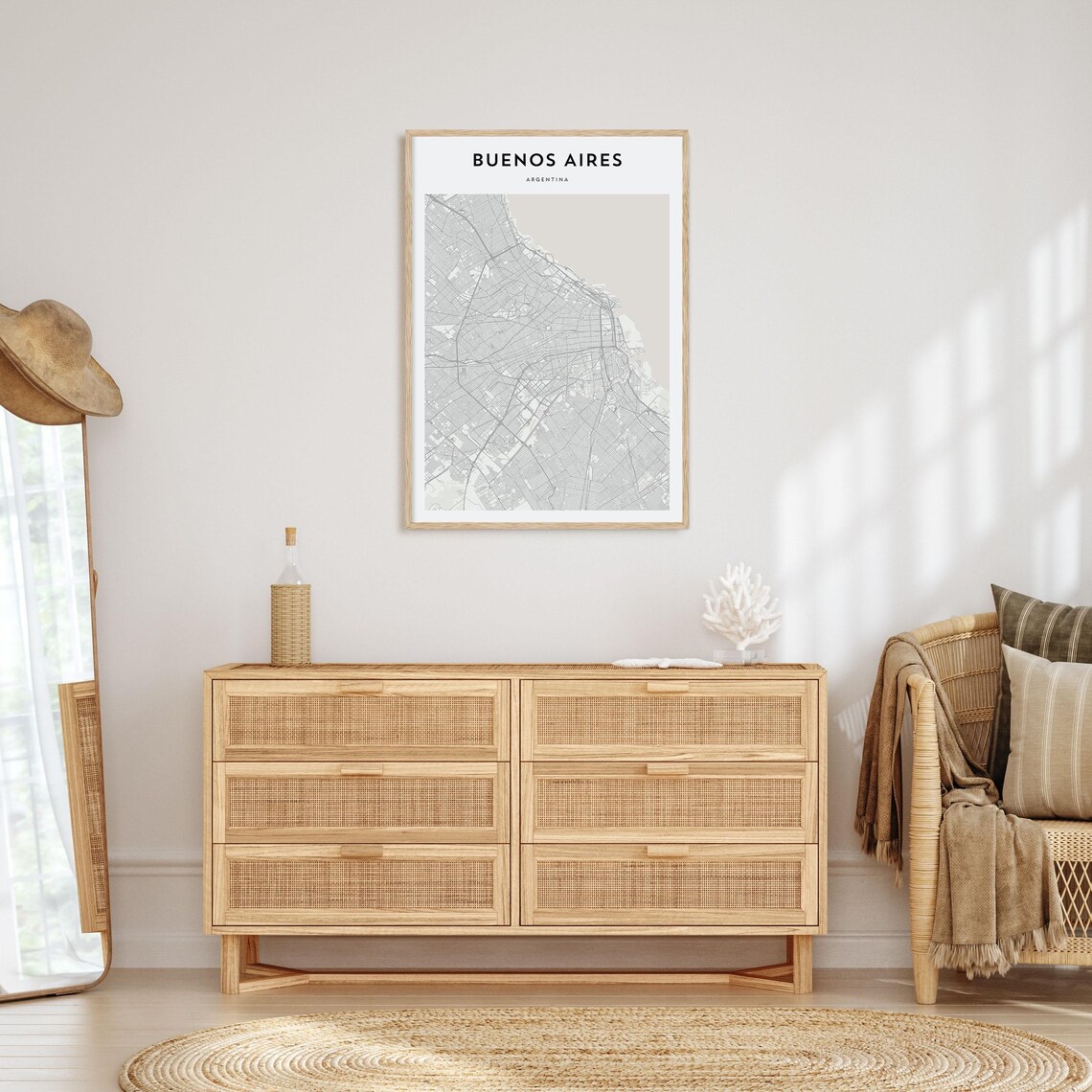 Buenos Aires Personalized Map Art, Travel Poster - Image 4