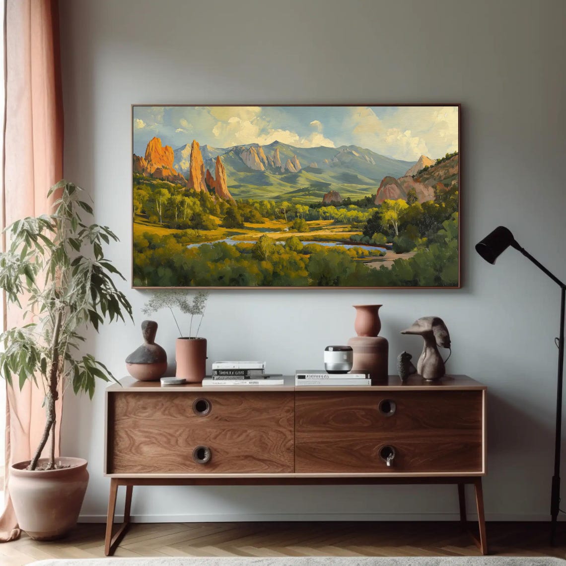 Garden Of The Gods Colorado Springs Nature Wall Art Framed Colorado Landscape For Living Room Office Bedroom Ready To Hang - Image 4