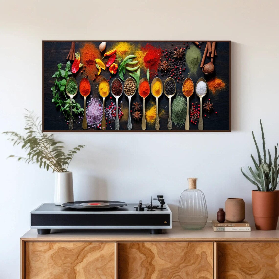 Herbs And Spices Kitchen Decor Art Print - Image 2