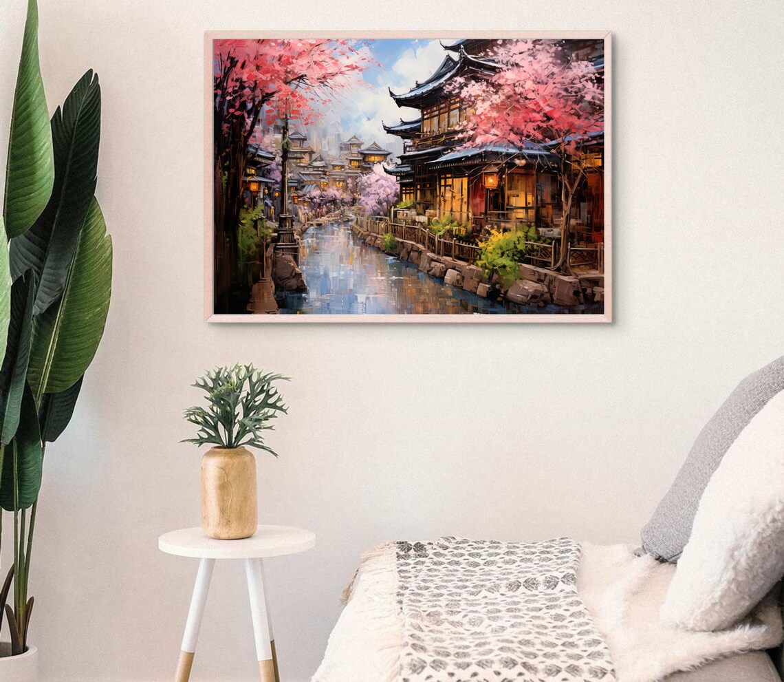 Kyoto Travel Poster, Japan City Art Print - Image 2