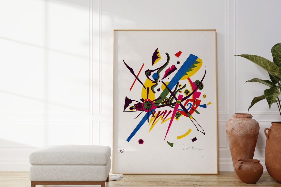 Wassily Kandinsky Small Worlds I Abstract Art Print - Image 3