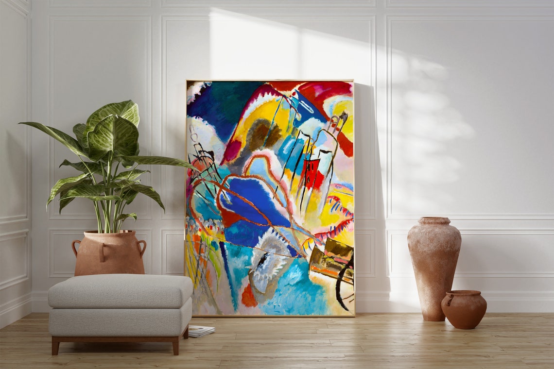 Wassily Kandinsky Improvisation 30 Vibrant Abstract Art Poster - Image 4