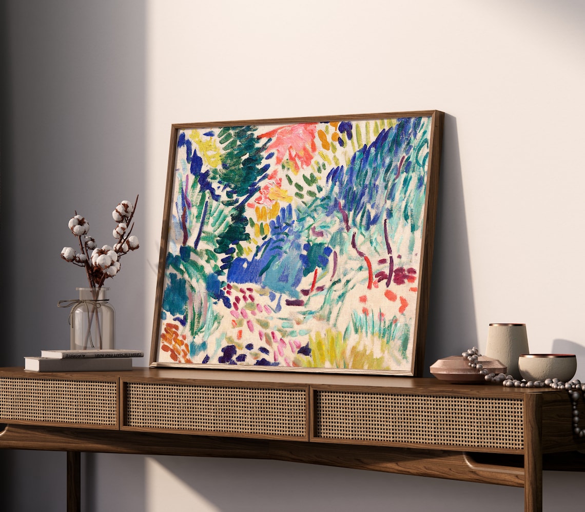 Henri Matisse Landscape at Collioure Fauvist Colorful Art Poster - Image 2