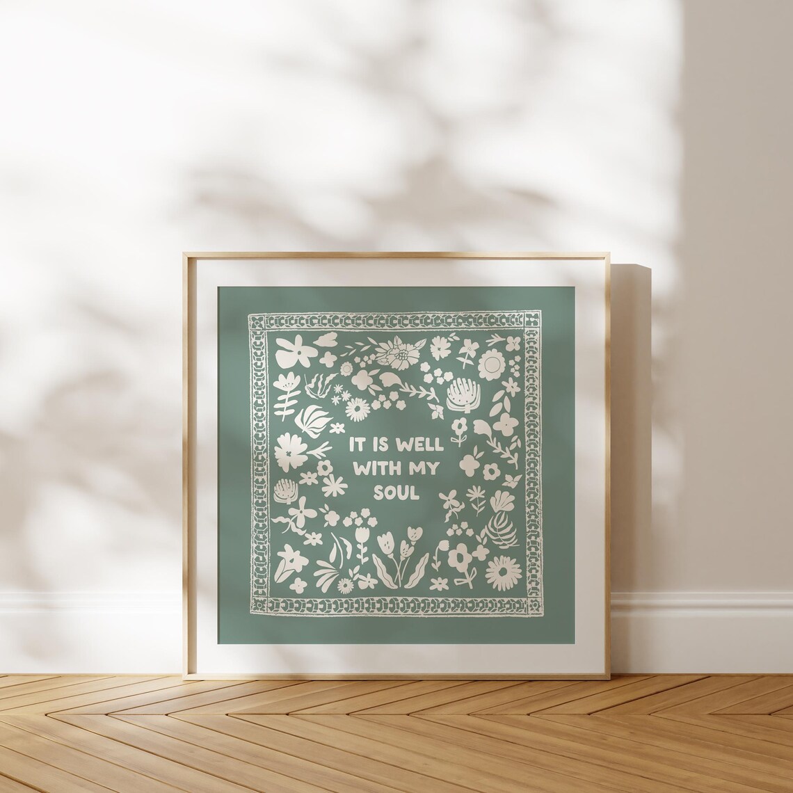 It Is Well Christian Illustration Art Print - Image 3