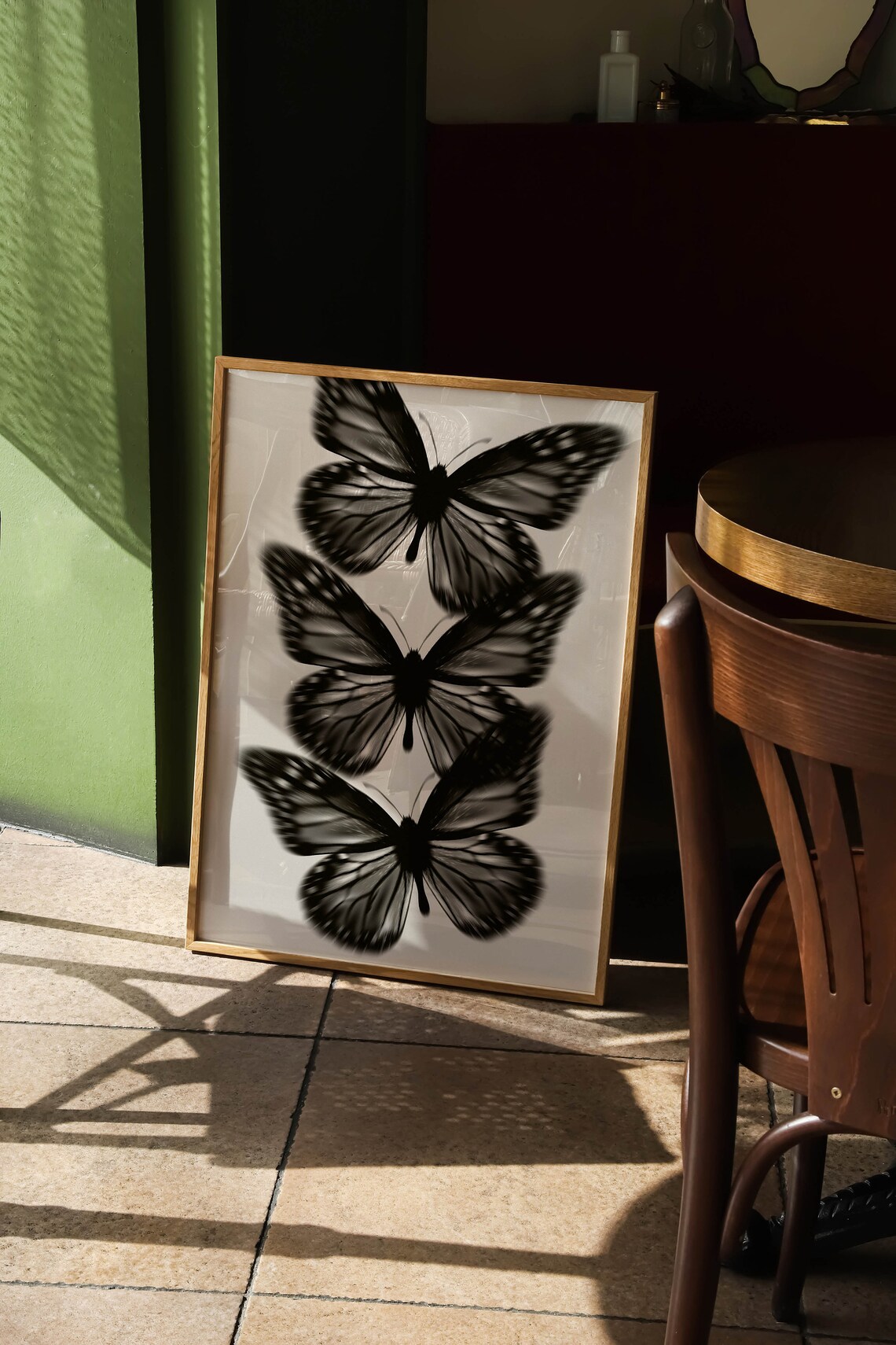 Butterfly Aesthetic Poster Print, Trendy Bedroom Decor - Image 2