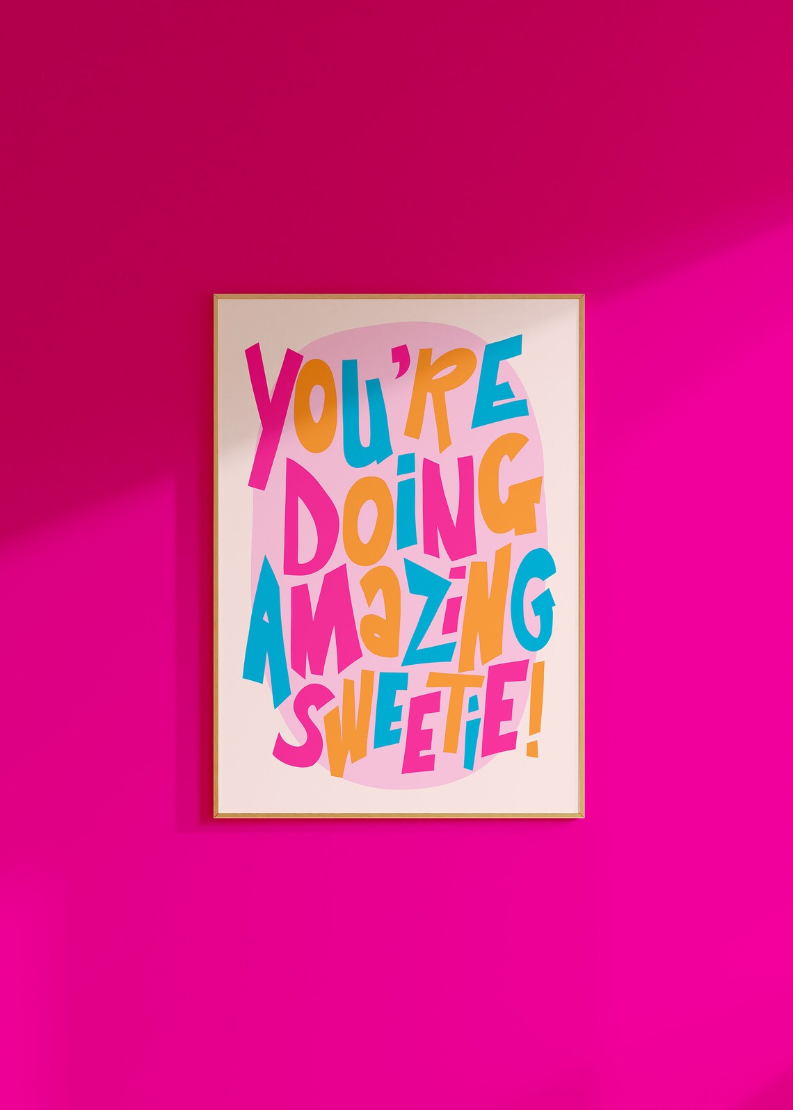 Motivational Girls Room Decor Art Print