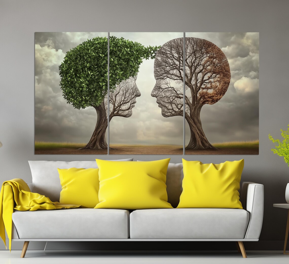 Abstract Psychology Art Print, Office Wall Decor - Image 6
