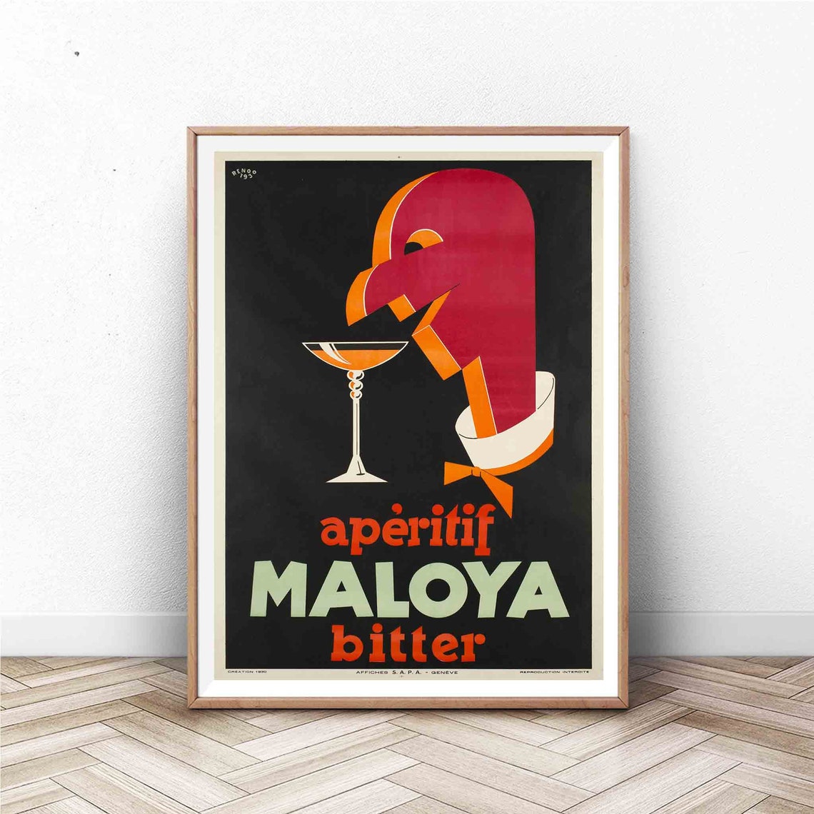 Vintage Alcohol Poster France Wall Art Paris Print Vintage Wall Art France Travel Poster Beer Poster Aperitif