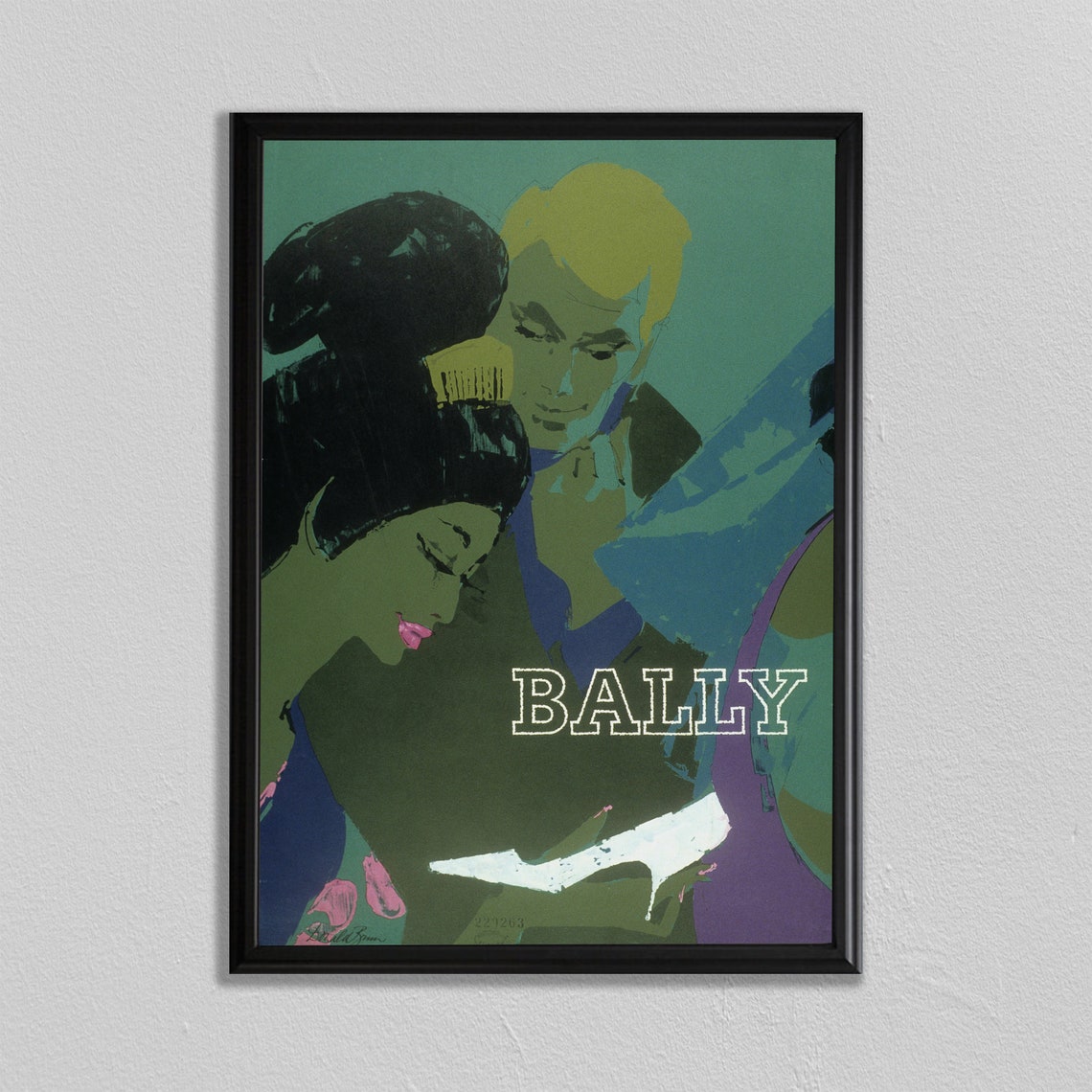 Japan Print Japanese Wall Art Fashion Poster Shoes Are A Girls Best Friend Bally Style Art Home Decor