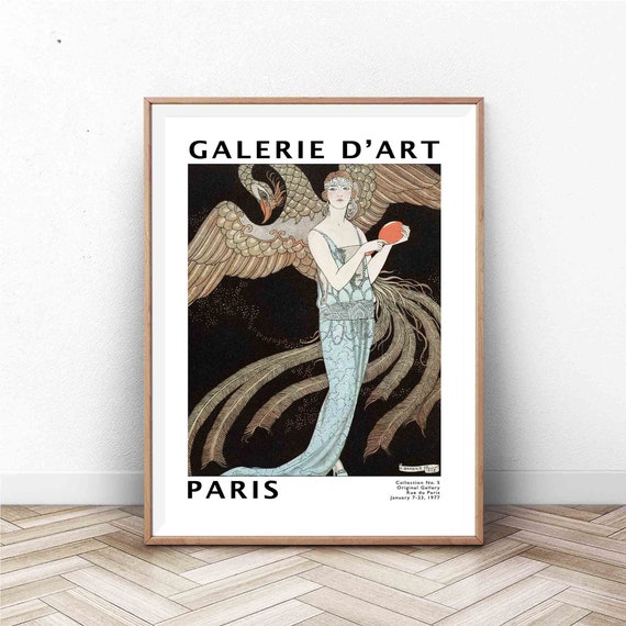 Art Exhibition Poster Paris Wall Art Museum Poster Modern Art Print French Art Fashion Print