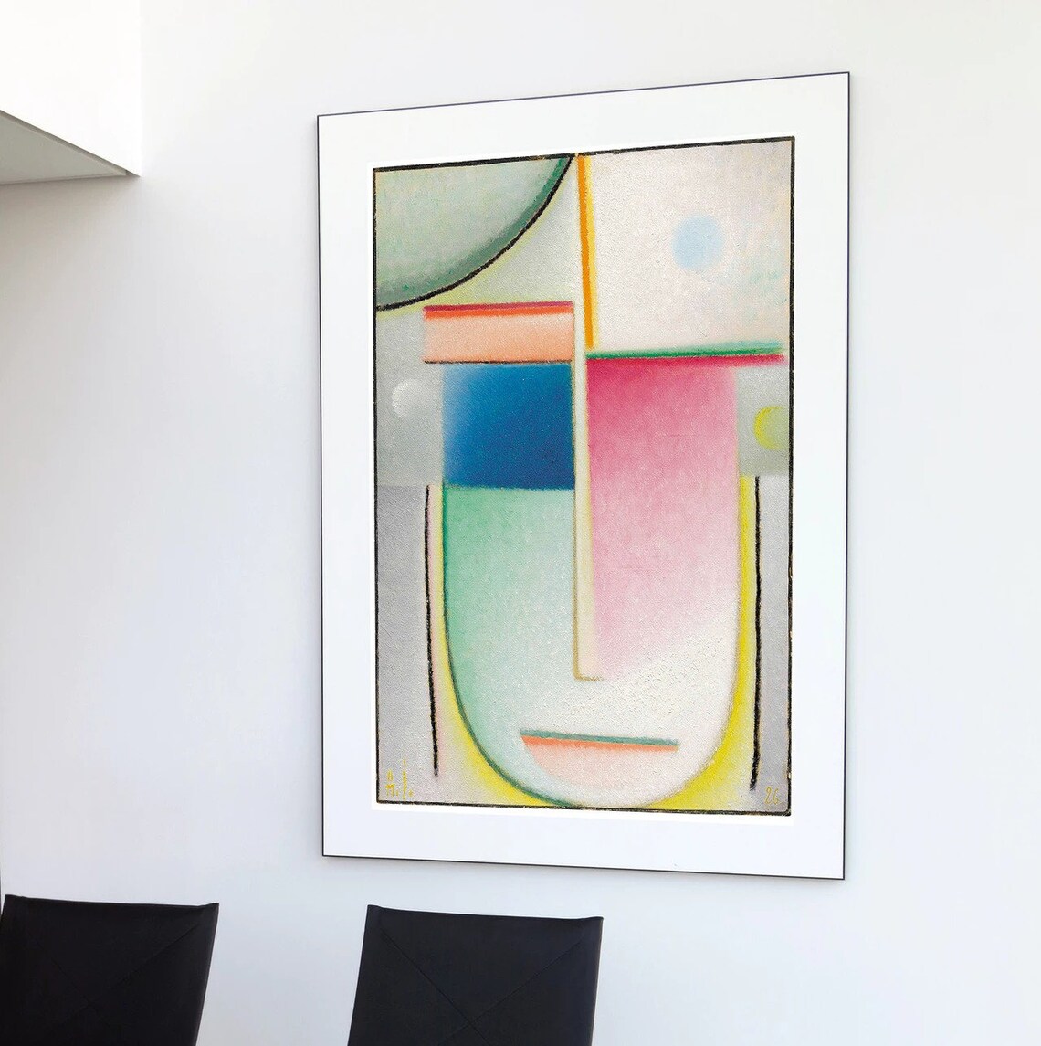 Alexej Von Jawlensky Abstract Head Geometric Portrait Art Poster