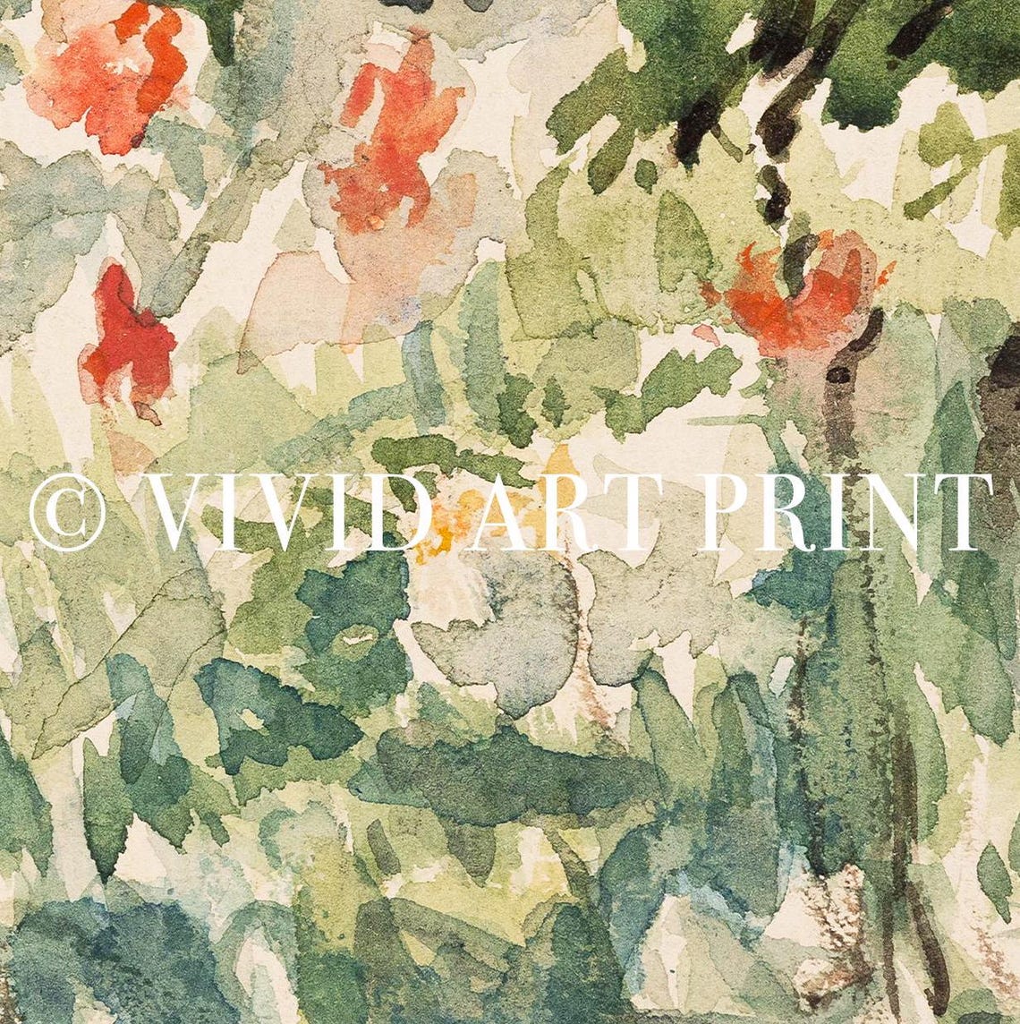Vintage Garden Botanical Cottage Core Art Print - Image 4