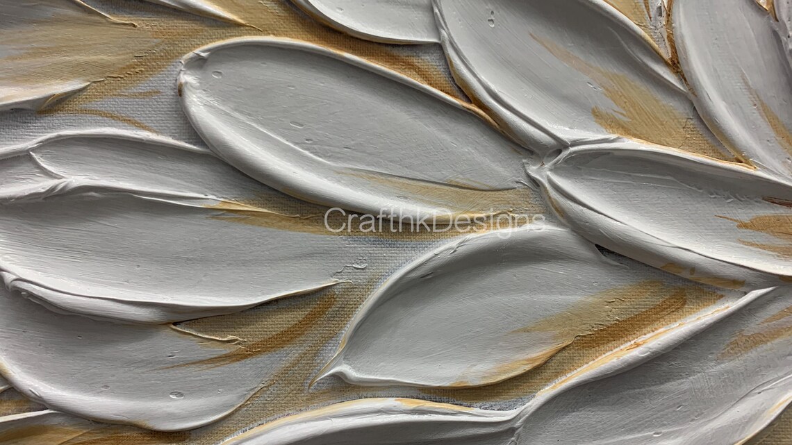 Minimalist Wabi Sabi Floral Petal Landscape Art Print - Image 3