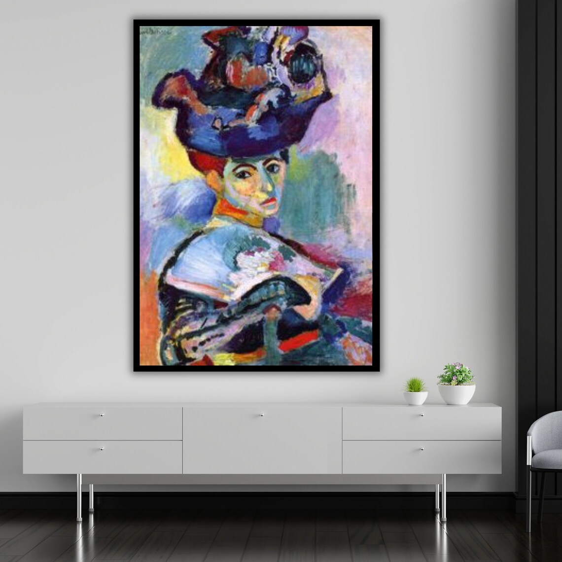 Abstract Henri Matisse Art Print, Gallery Style - Image 5