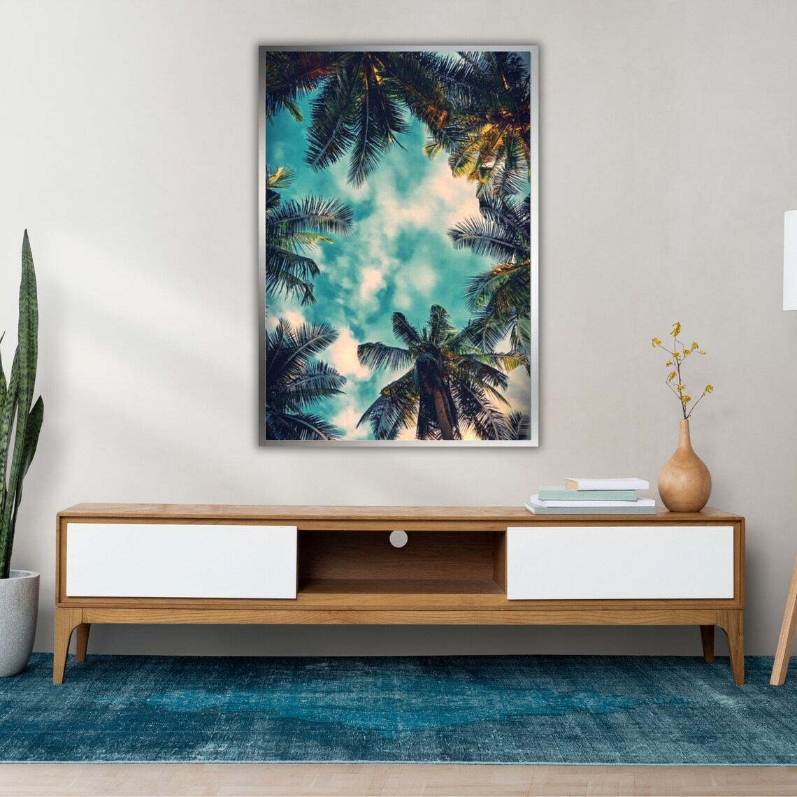 Abstract Landscape, Modern Decor Art Print - Image 2