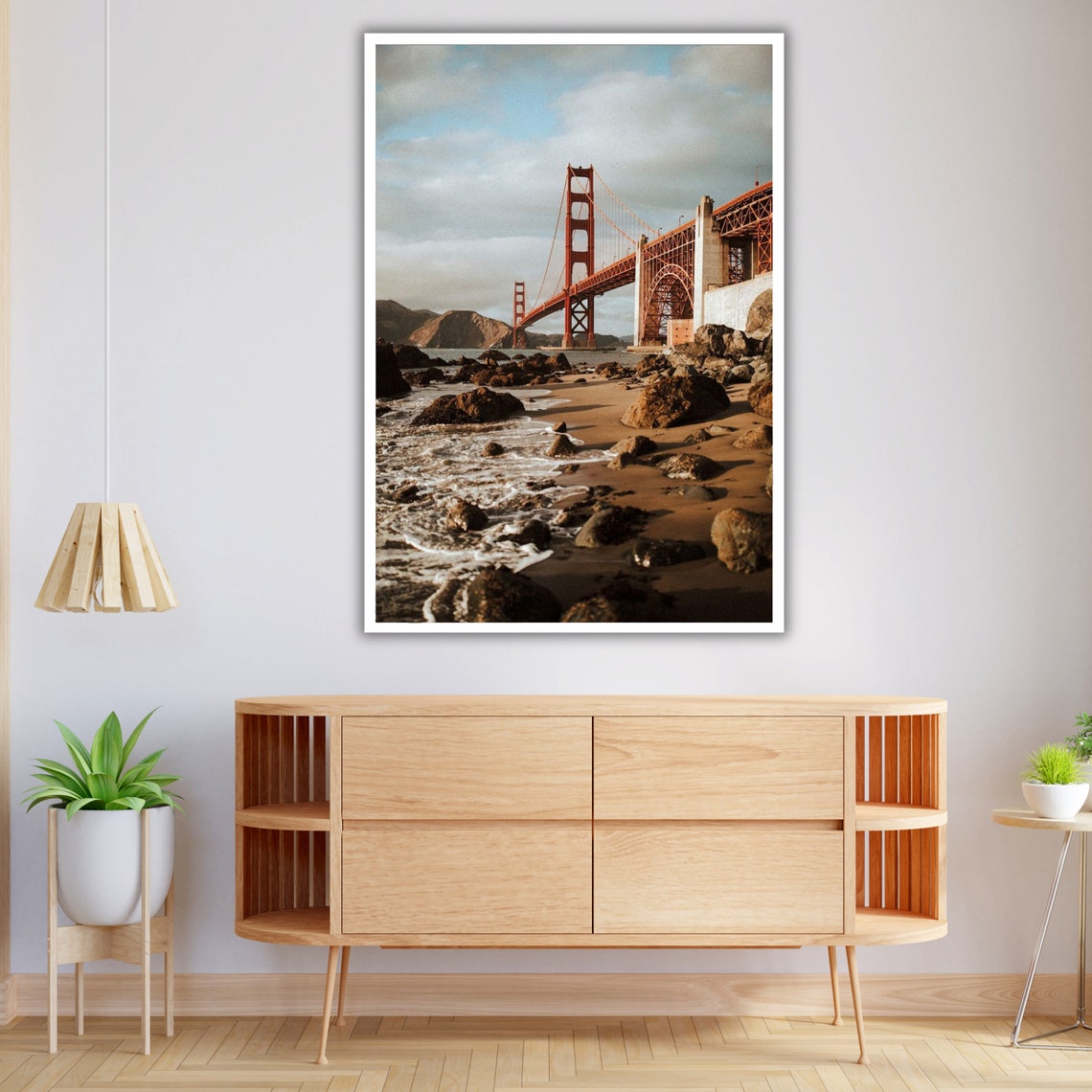 Abstract Landscape Modern Wall Decor - Image 3