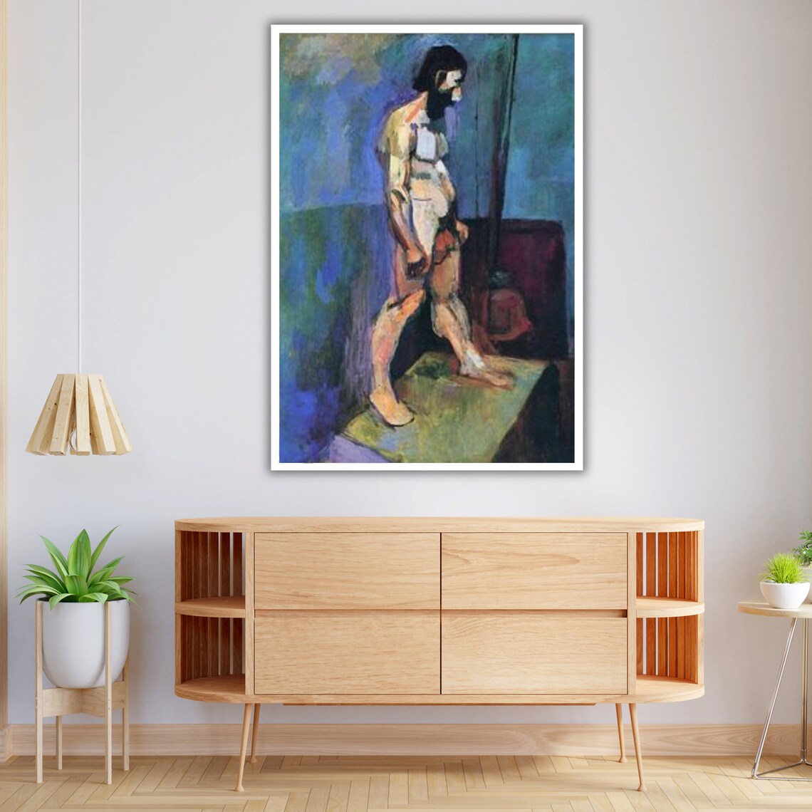 Large Abstract Art, Modern Artwork Painting - Image 4