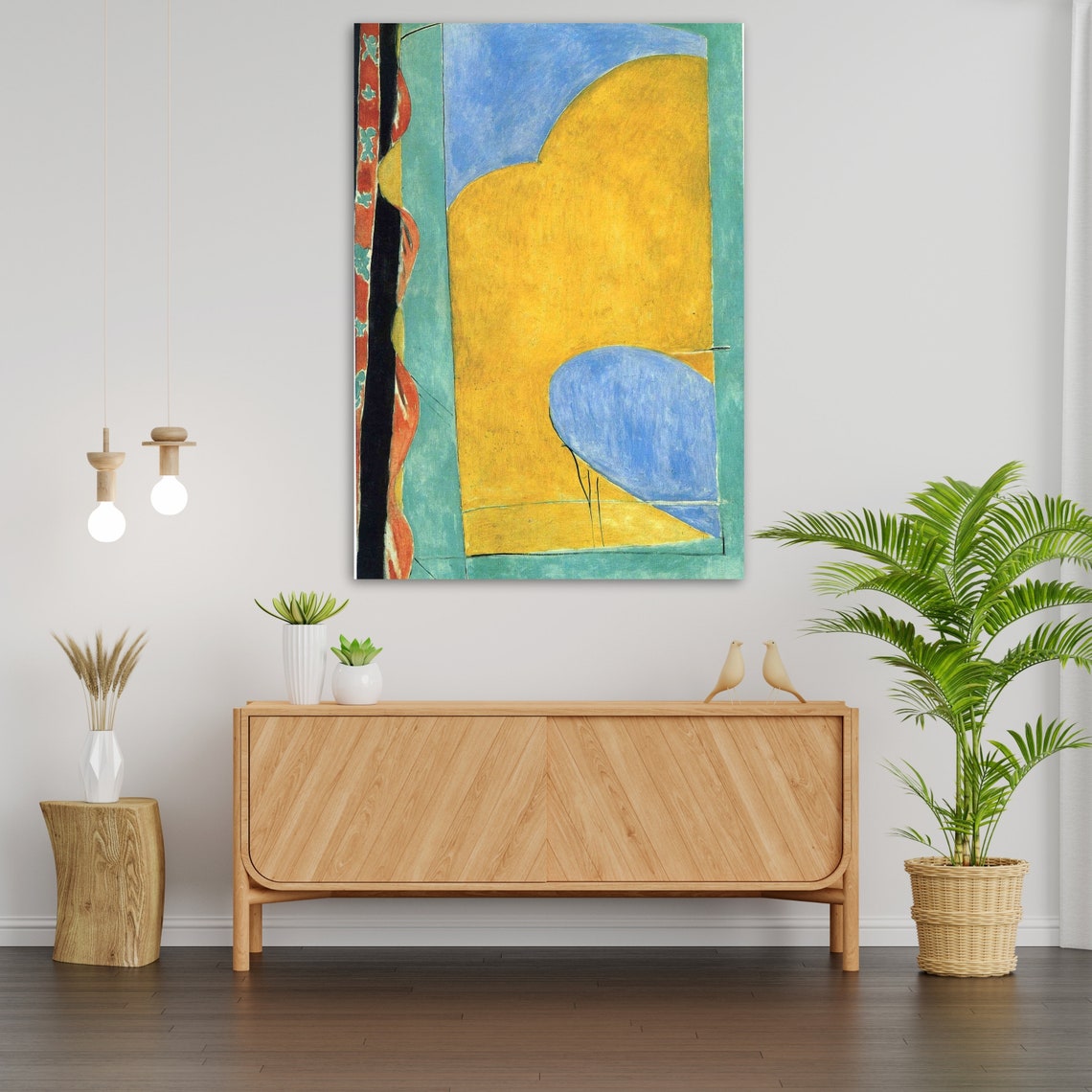 Vibrant Henri Matisse Wall Art Ready To Hang Abstract Painting Print Gallery Wrap Gift Idea - Image 2