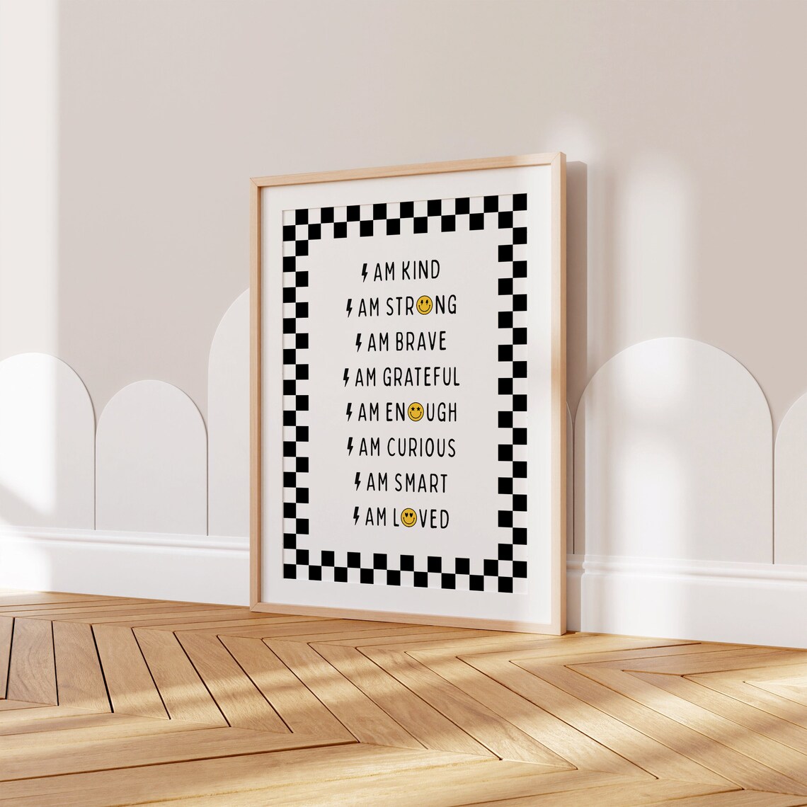 Black Gender Affirmations Nursery Decor Poster - Image 2