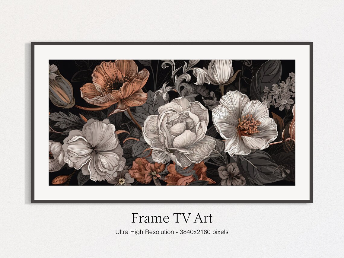 Modern Summer Flowers Art Print - Image 5