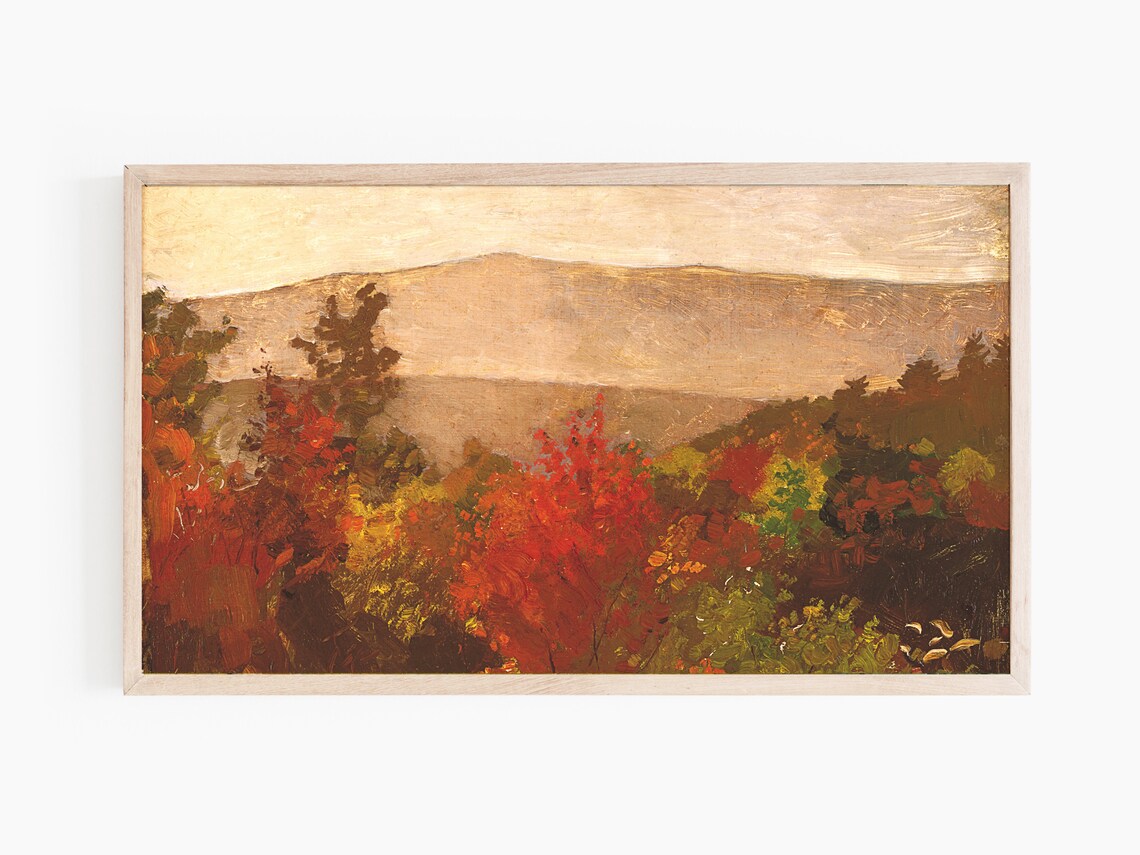 Autumn Trees Art Print, Fall Seasonal Decor - Image 2