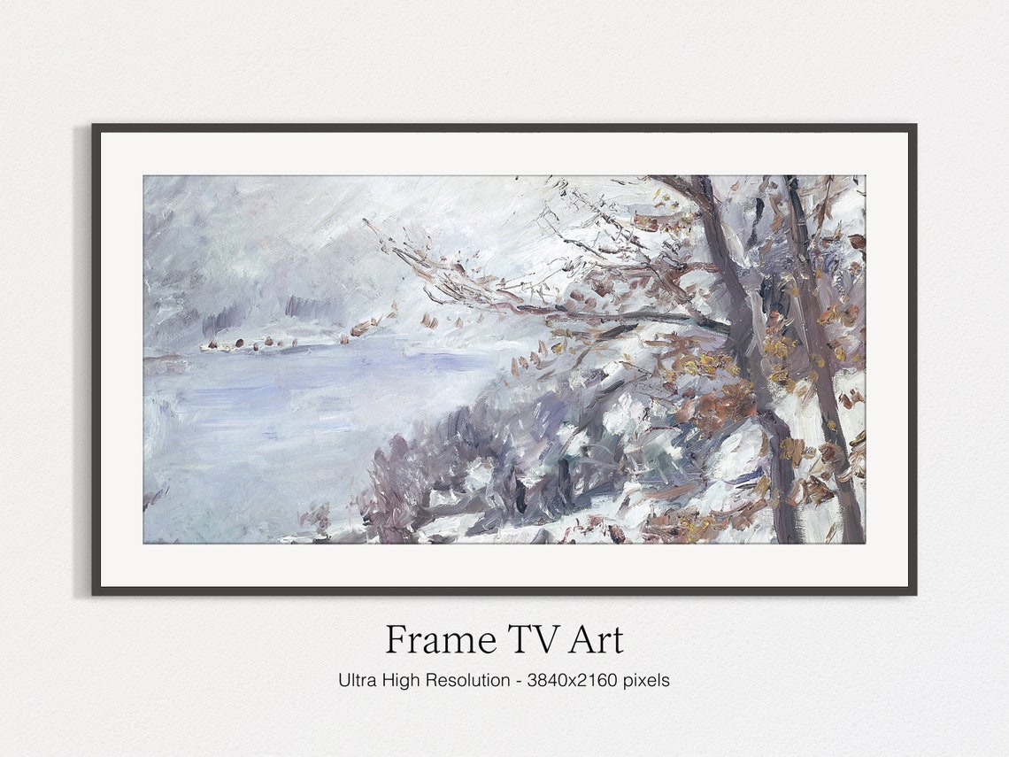 Winter Landscape Frame for TV - Image 5