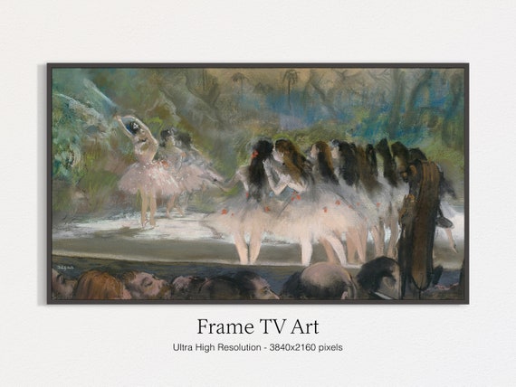 Frame Tv Art Ballet Dancers Frame For Tv