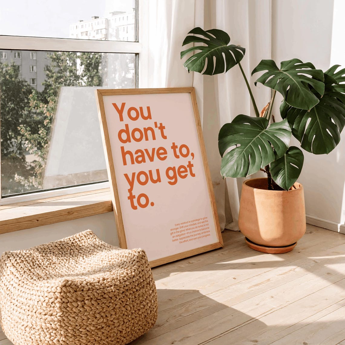 You Don't Have to Get Motivational Poster - Image 2