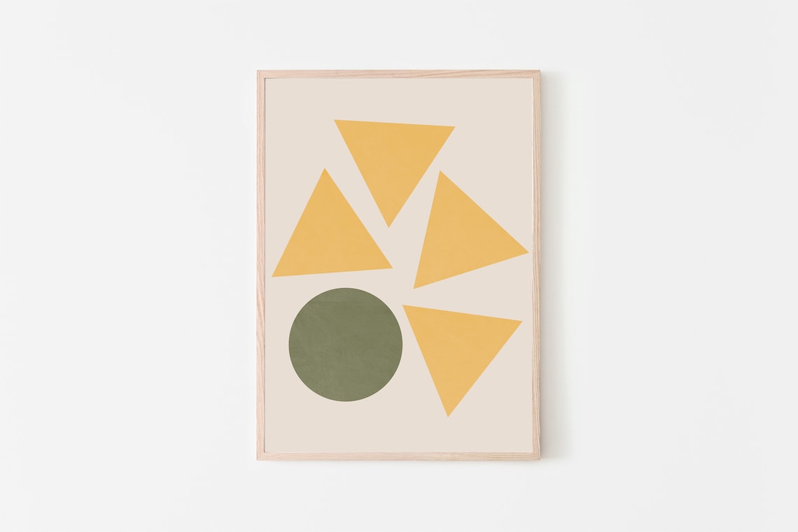 Samosa Art Print, Modern Asian Food Decor