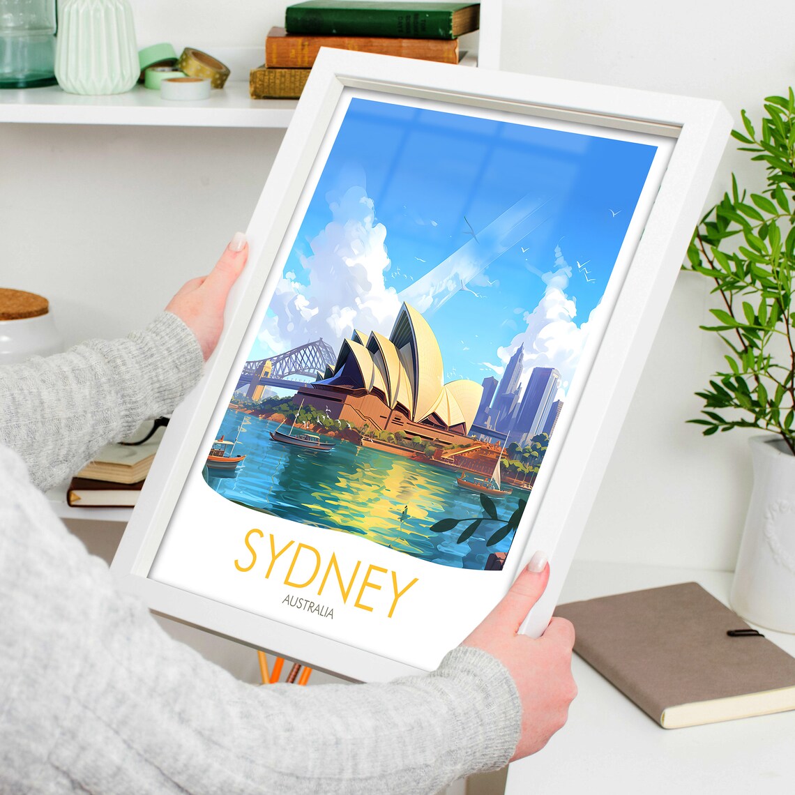Sydney Australia Travel Poster, Place Print - Image 4