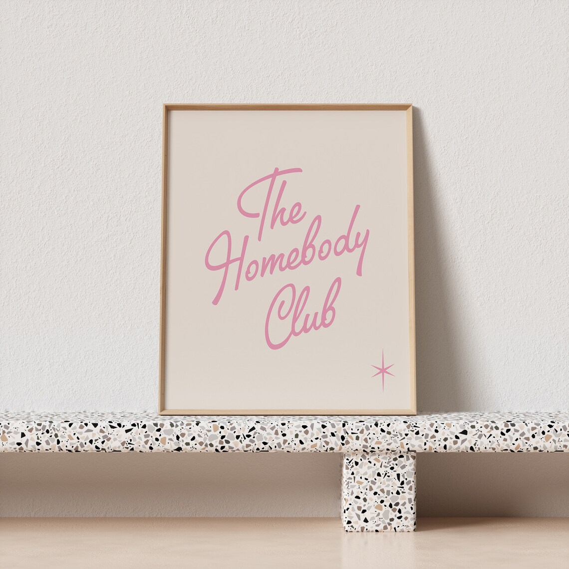 The Homebody Club Poster, Coquette Room Decor - Image 3