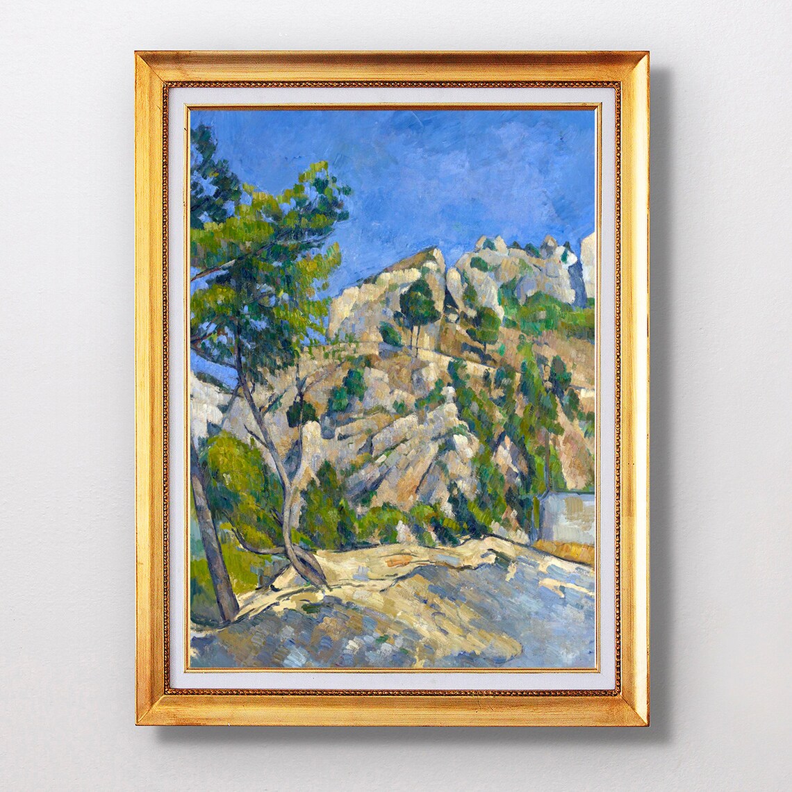 Paul Cezanne Bottom Of The Ravine Fine Art Glice 1874 Sku 0211