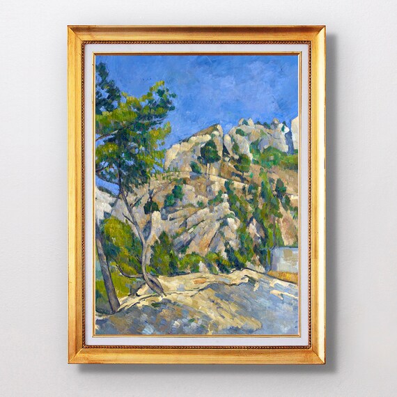 Paul Cezanne Bottom Of The Ravine Fine Art Glice 1874 Sku 0211