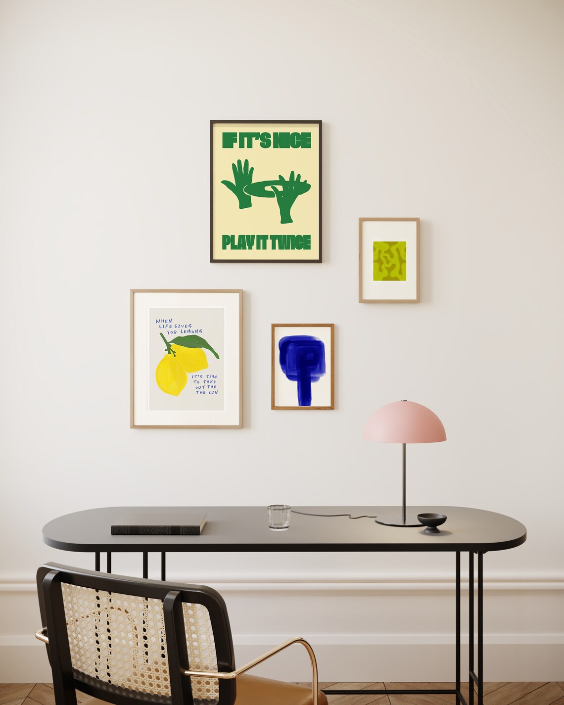 Retro Music Print, Groovy Vinyl Record Art - Image 3