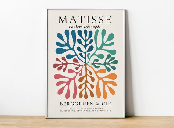 Matisse Papiers Decoupes, Mid-Century Modern Art
