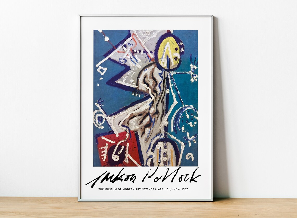 Jackson Pollock Abstract Expressionism Art Print