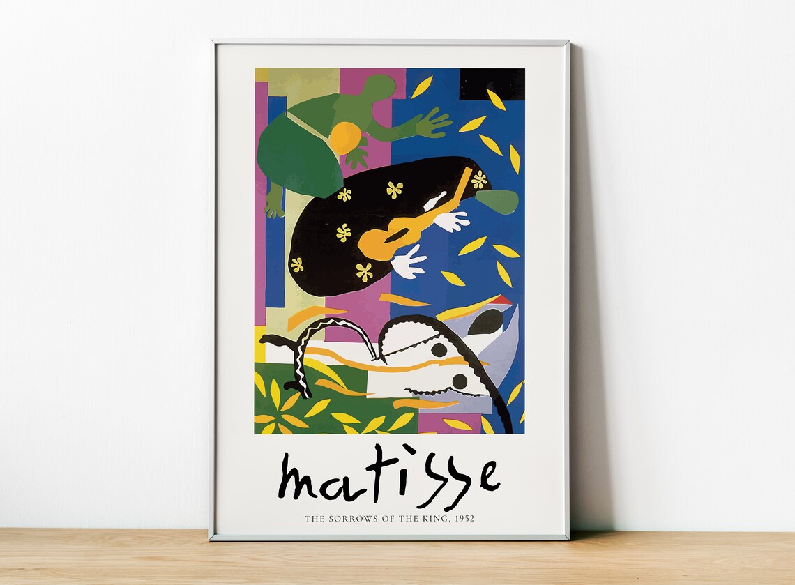 Matisse, The Sorrows Of The King, Art Print
